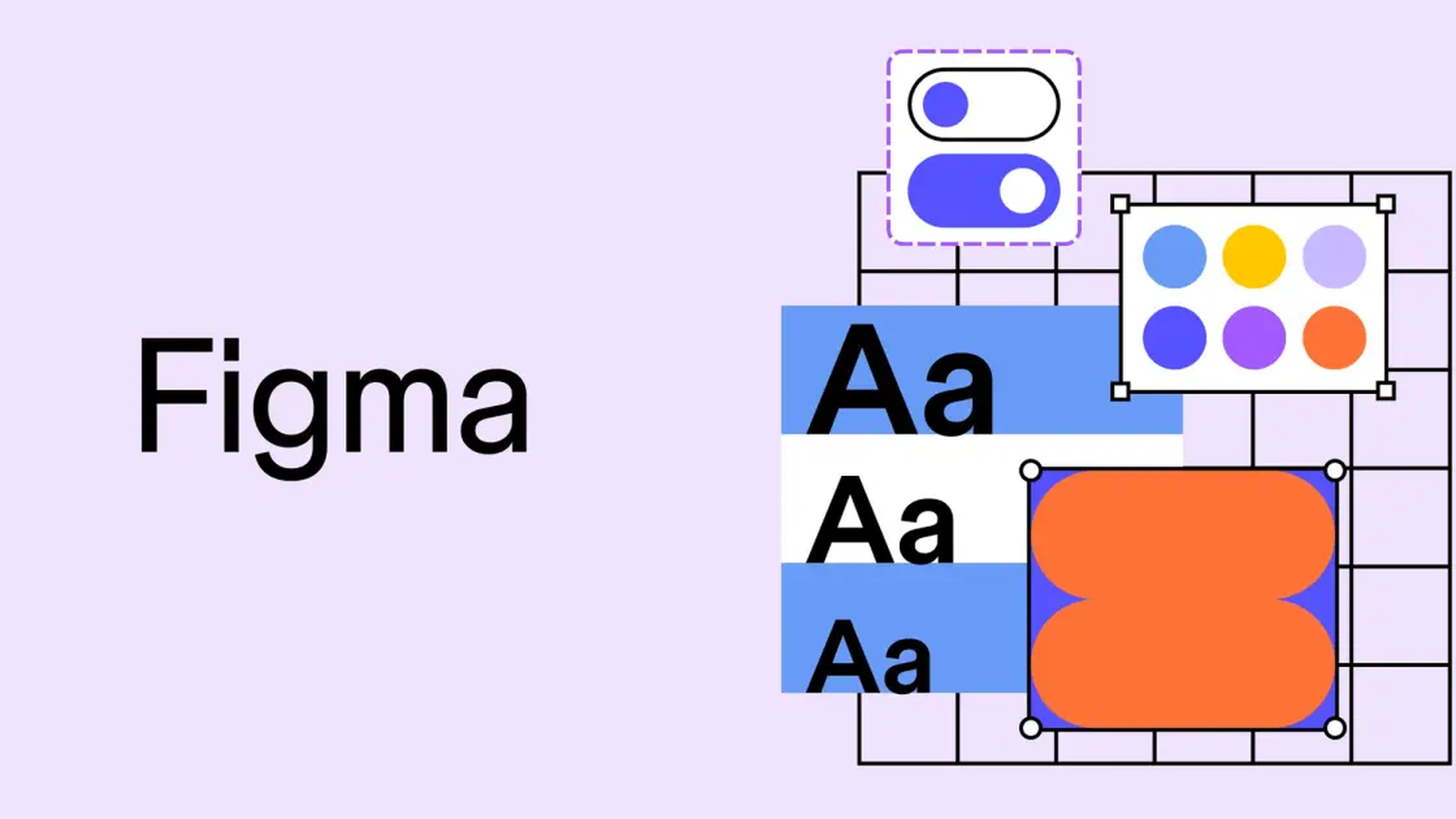 Editorial layout showing design system components, token grids, and documentation boards